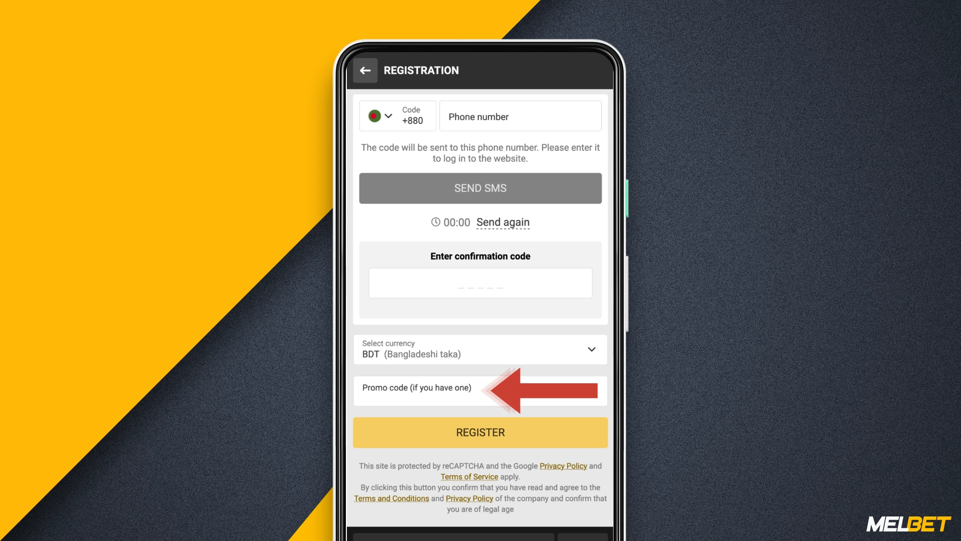 Special Melbet bonus code for mobile app it is not necessary